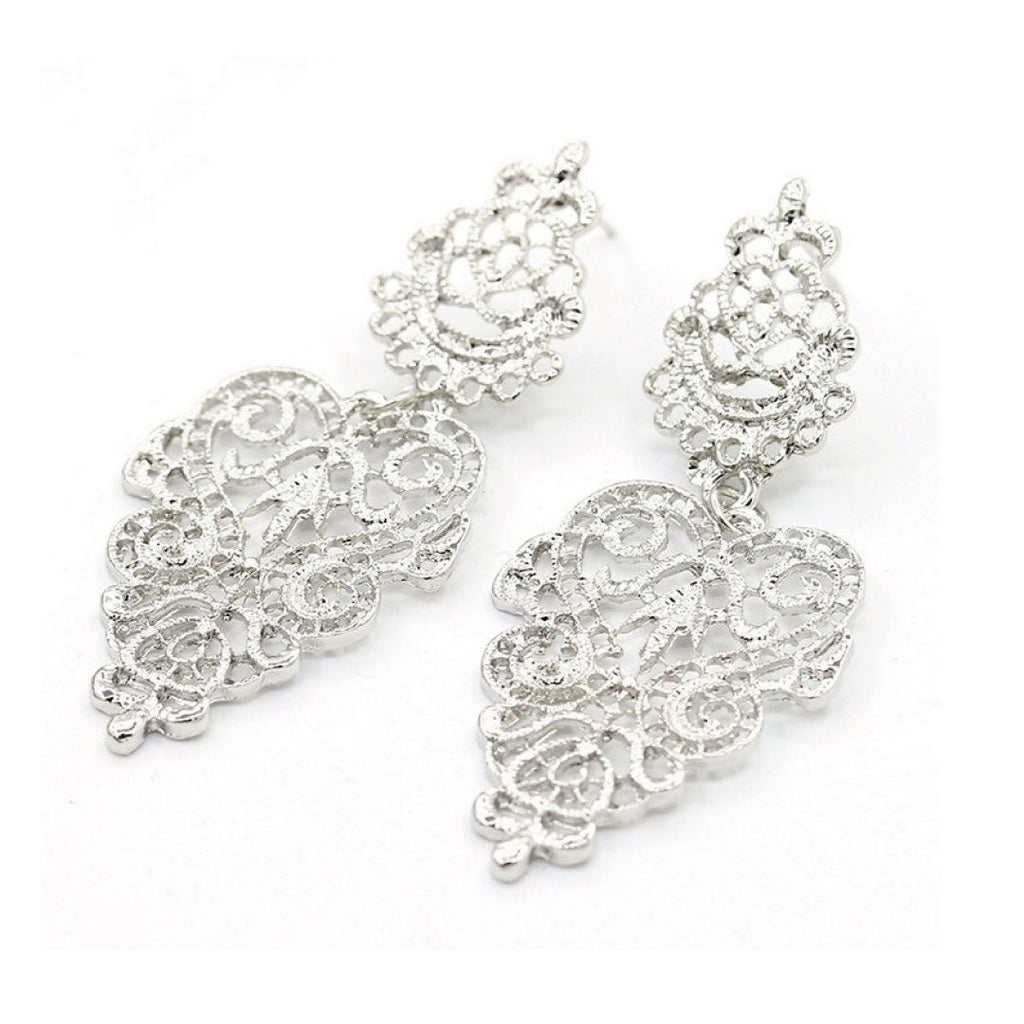 Agnes Earrings -Silver